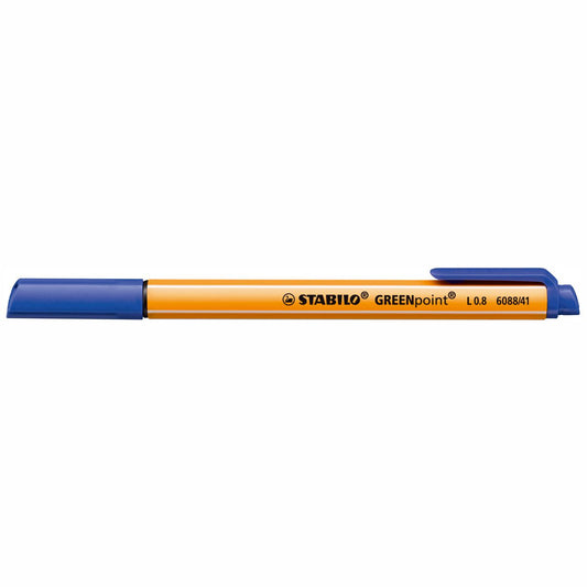 STABILO Feinschreiber GREENpoint 6088/41 0,8mm blau