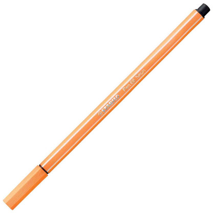 STABILO Fasermaler pen 6806-1 NEON 1-2mm 6 Stück im Etui