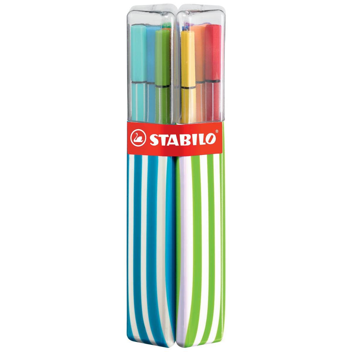 STABILO Fasermaler pen 68 1-2mm 20 Stück Twin Pack