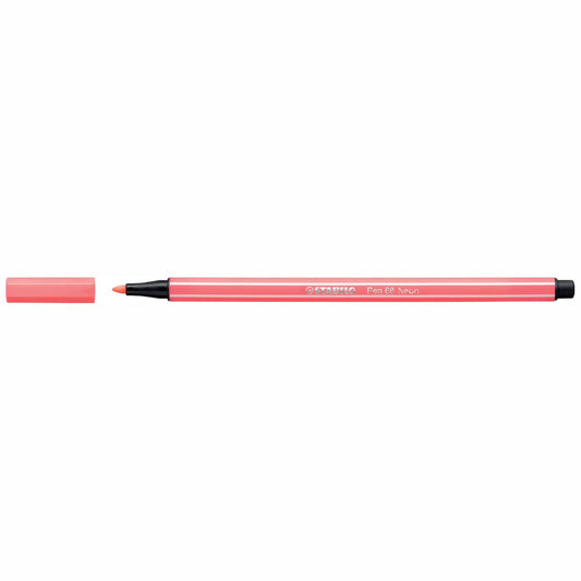 STABILO Fasermaler Pen 68/040 1-2mm neonrot