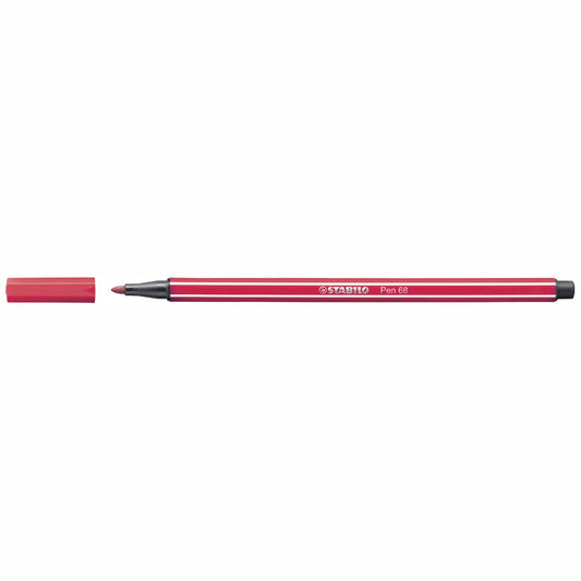 STABILO Fasermaler Pen 68/50 1-2mm dunkelrot