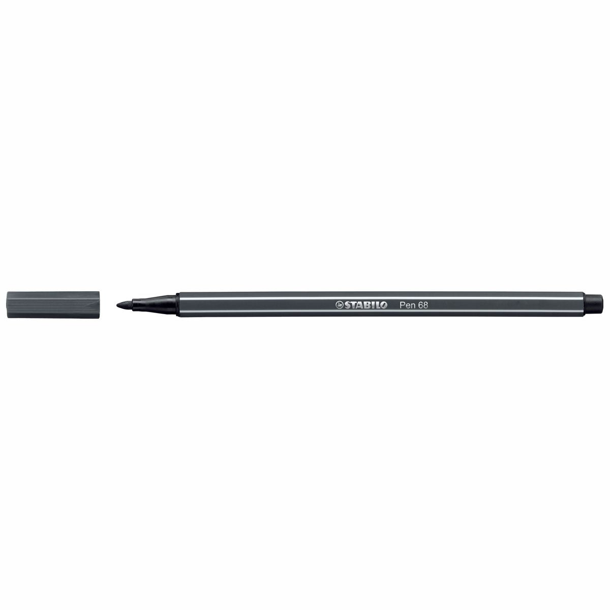 STABILO Fasermaler Pen 68/97 1-2mm schwarzgrau