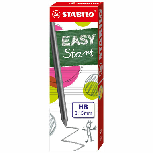 STABILO Druckbleisitftmine EASYergo 3,15mm HB 6 Stück