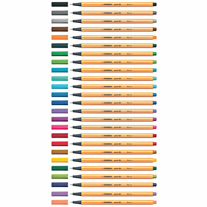 STABILO Fineliner point 88 0,4mm 25 Stück im Etui