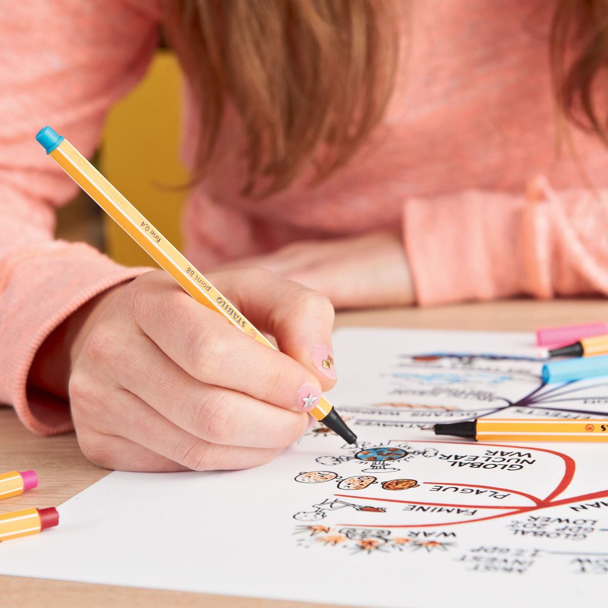 STABILO Fineliner point 88 0,4mm 25 Stück im Etui