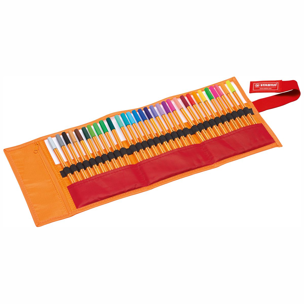 STABILO Tintenschreiber point 88 Rollerset 30 Farben