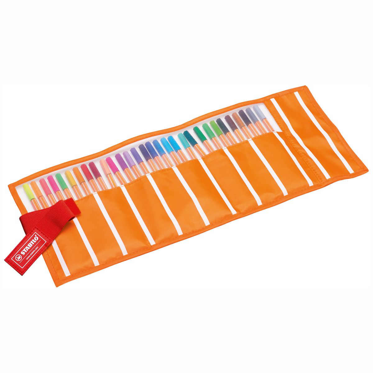 STABILO Tintenschreiber point 88 Rollerset 30 Farben