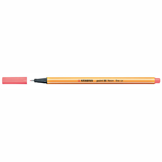 STABILO Fineliner point 88/040 neonrot 0,4mm