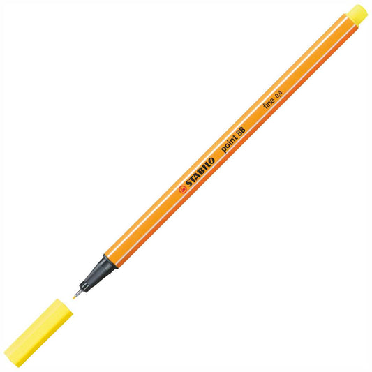 STABILO Fineliner point 88/24 zitronengelb 0,4mm