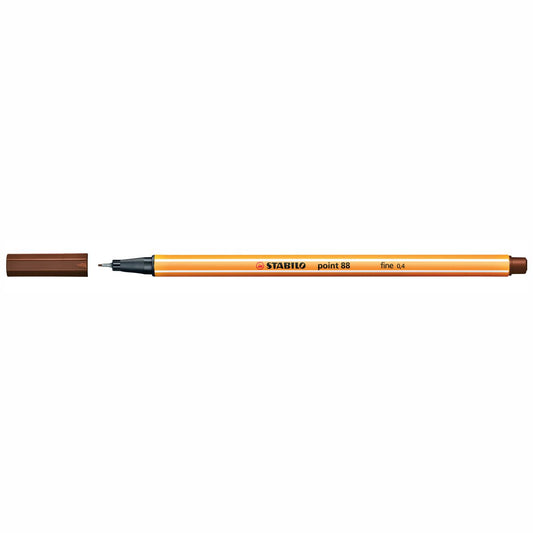 STABILO Fineliner point 88/45 braun 0,4mm