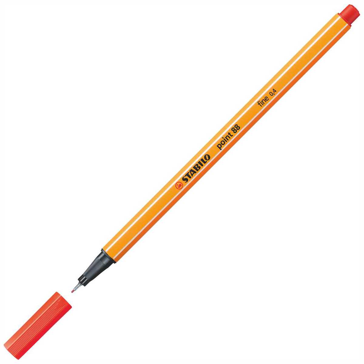 STABILO Fineliner point 88/48 hellrot 0,4mm