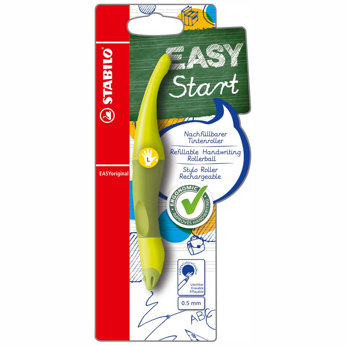 STABILO Tintenroller EASYoriginal L limette / grün