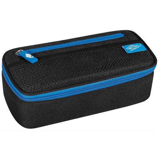 WEDO Schlamperbox groß schwarz / hellblau