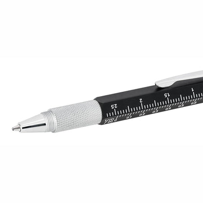 WEDO Touchpen Multi-Tool Mini schwarz oder silber mit cm-Aufdruck