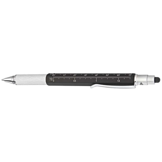 WEDO Touchpen Multi-Tool schwarz oder silber sortiert mit cm Aufdruck