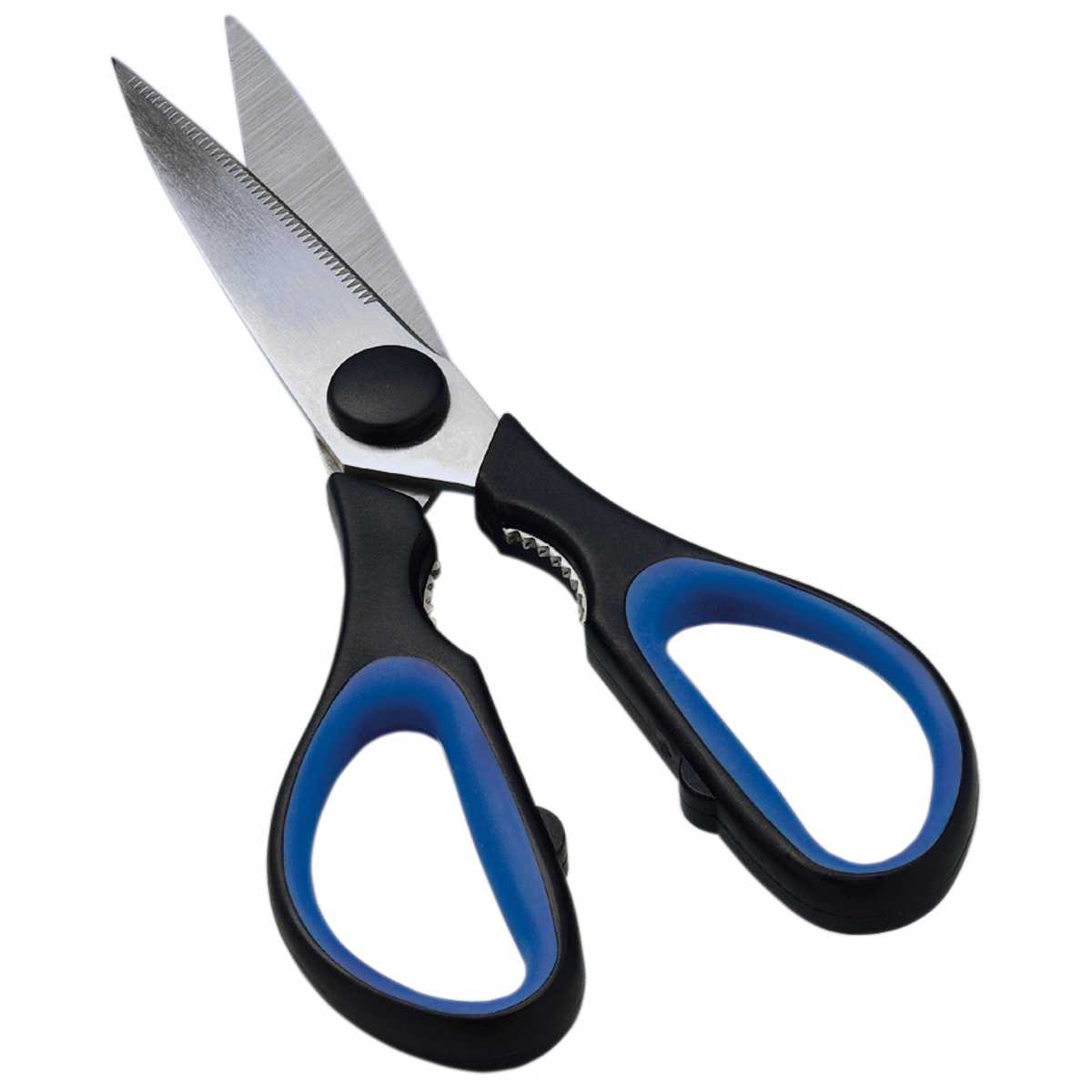 WEDO Allzweckschere Edelstahl 97985 21,0cm / 8" Gummigriff Softcut links + rechts