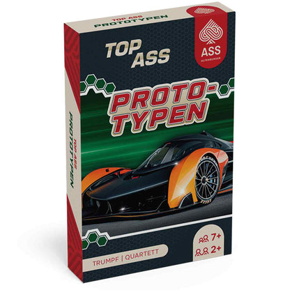 ASS Quartett TOP ASS im Karton Prototypen 59 x 91 mm 35+1 K.