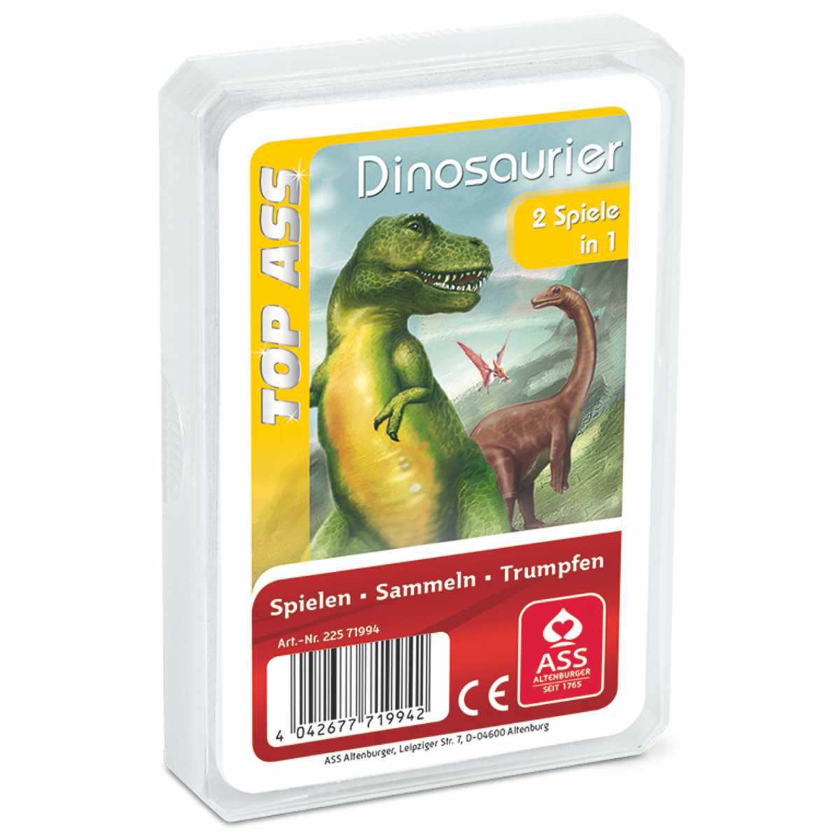ASS Quartett TOP ASS Dinosaurier 59 x 91 mm