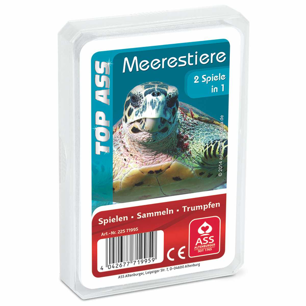 ASS Quartett TOP ASS Meerestiere 59 x 91 mm
