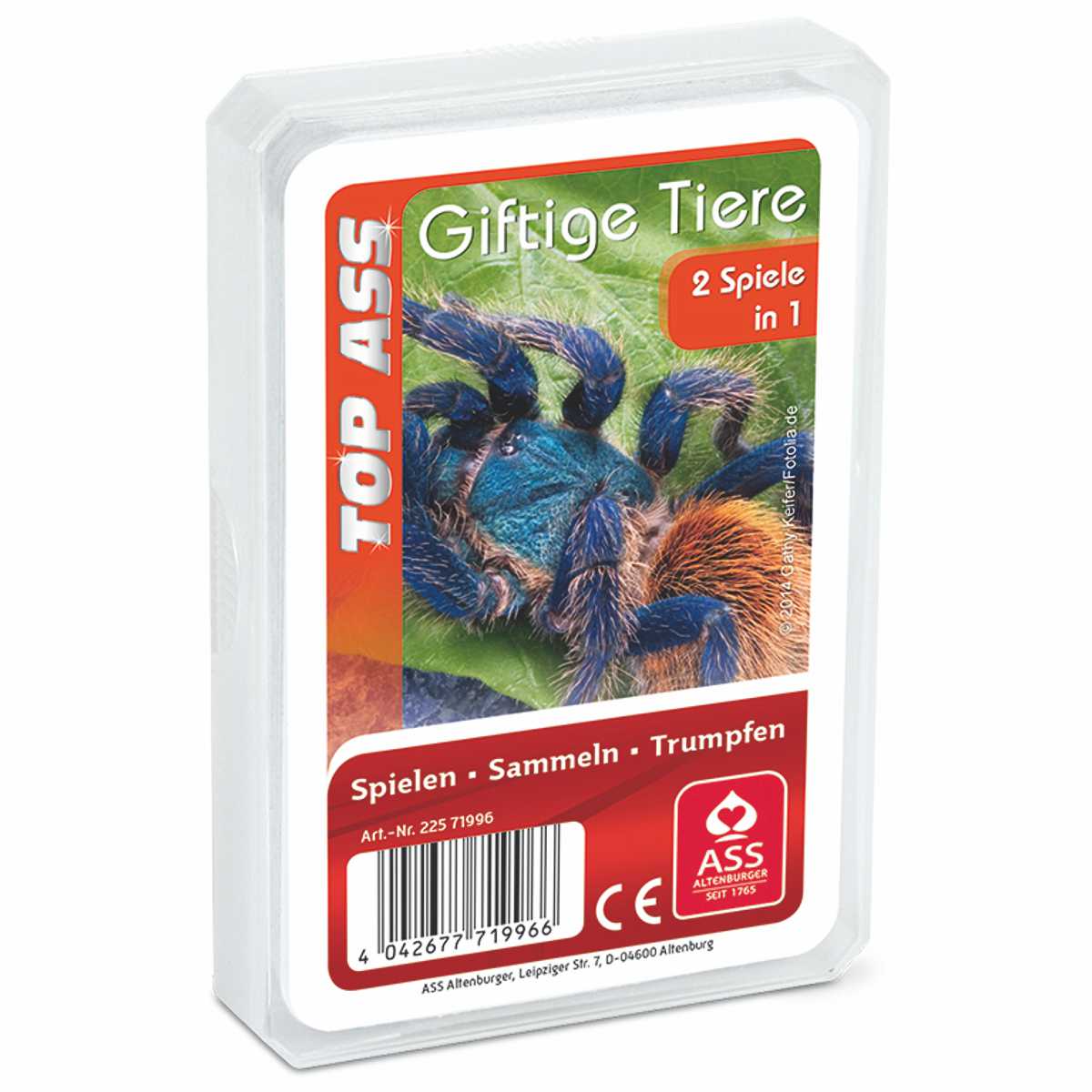 ASS Quartett TOP ASS Giftige Tiere 59 x 91 mm