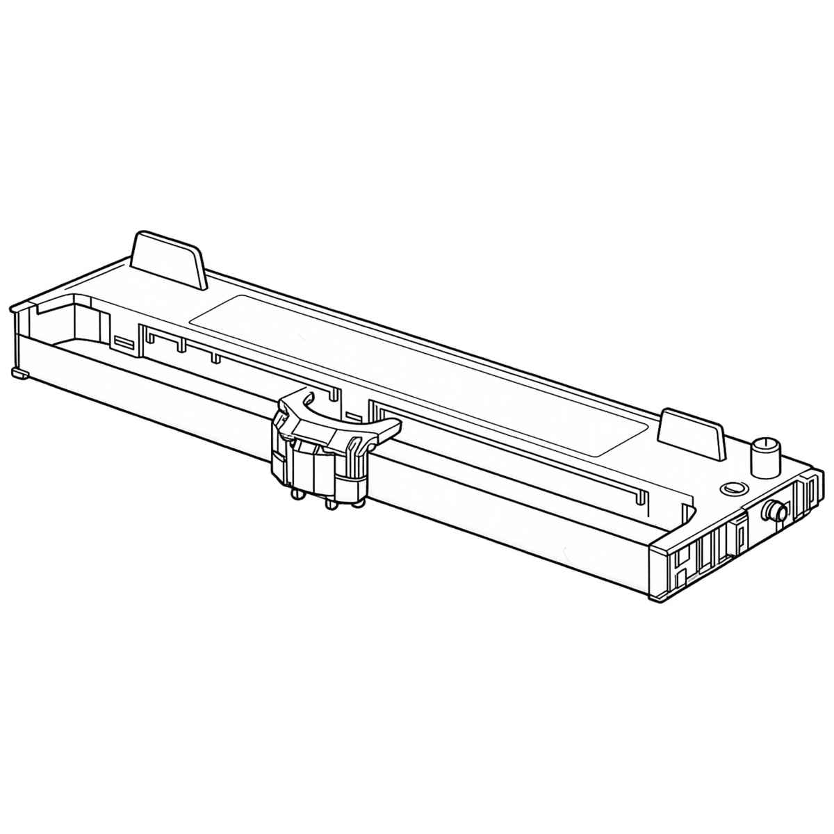 OKI Farbband 43821103  schwarz f. Microline 5100FB
