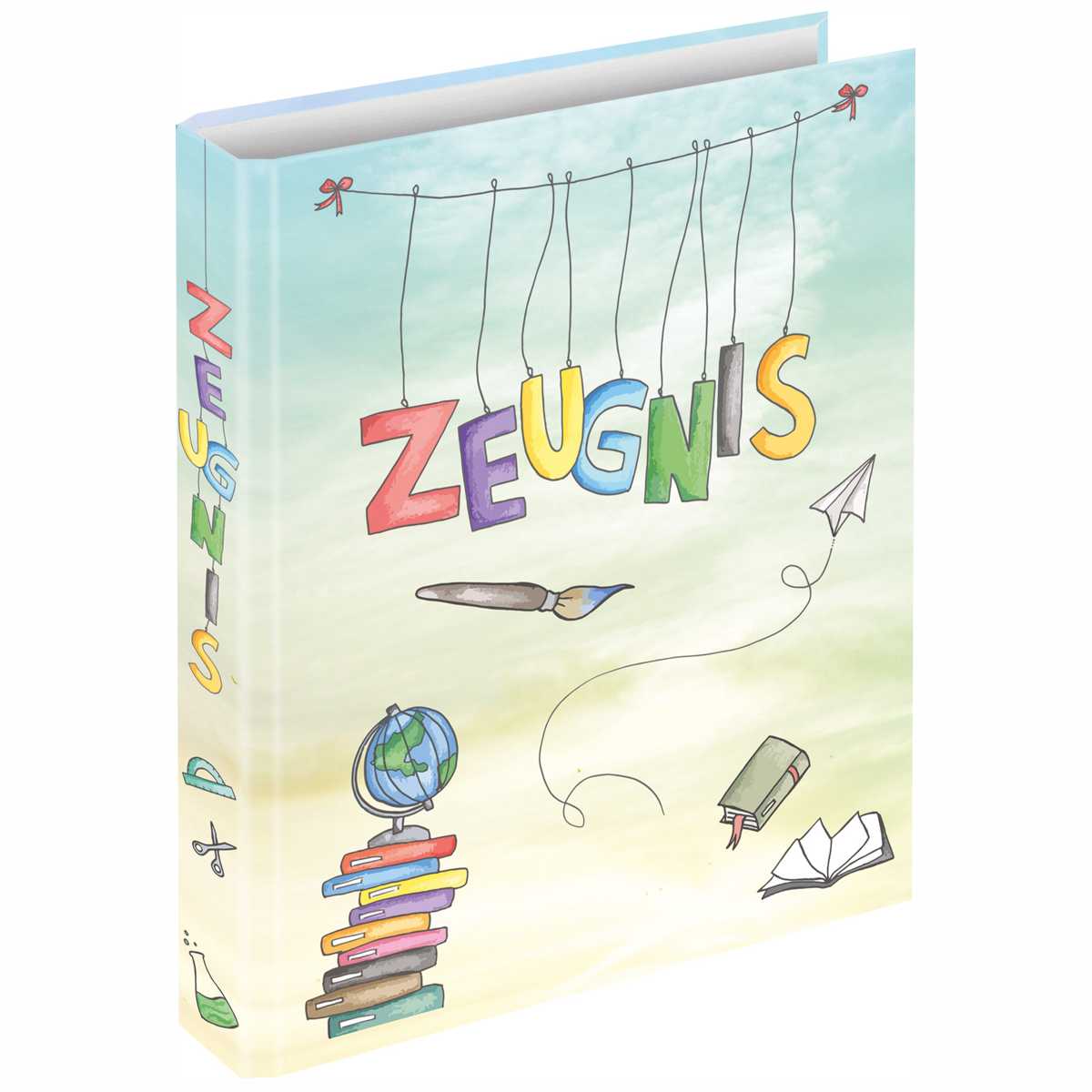 RNK Zeugnisringbuch A4 4-Ring SCHOOLDOODLE