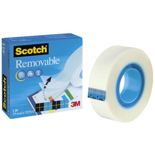 SCOTCH Klebeband 811 11269 19mmx33m ablösbar