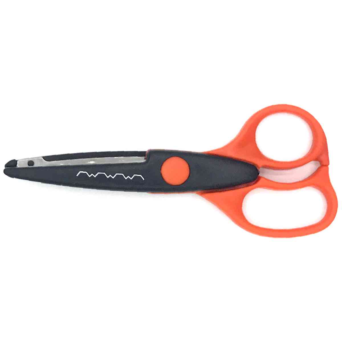 ALCO Kreativschere 16cm orange Edelstahlklinge M-SCHNITT
