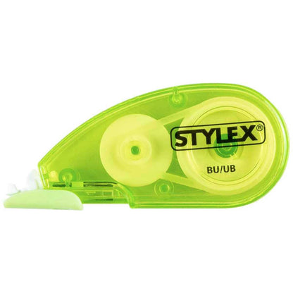 STYLEX Korrekturroller 5mm x 5m | 3 Stück in verschiedenen Farben