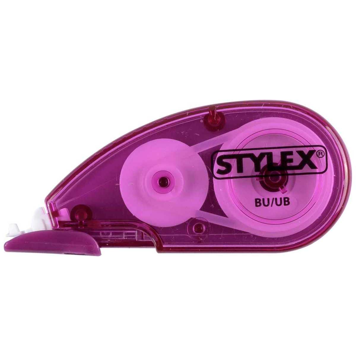 STYLEX Korrekturroller 5mm x 5m | 3 Stück in verschiedenen Farben