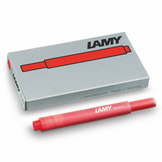LAMY Tintenpatronen T10 rot 5 Stück