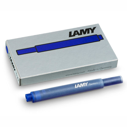 LAMY Tintenpatronen T10 blau (löschbar) 5 Stück