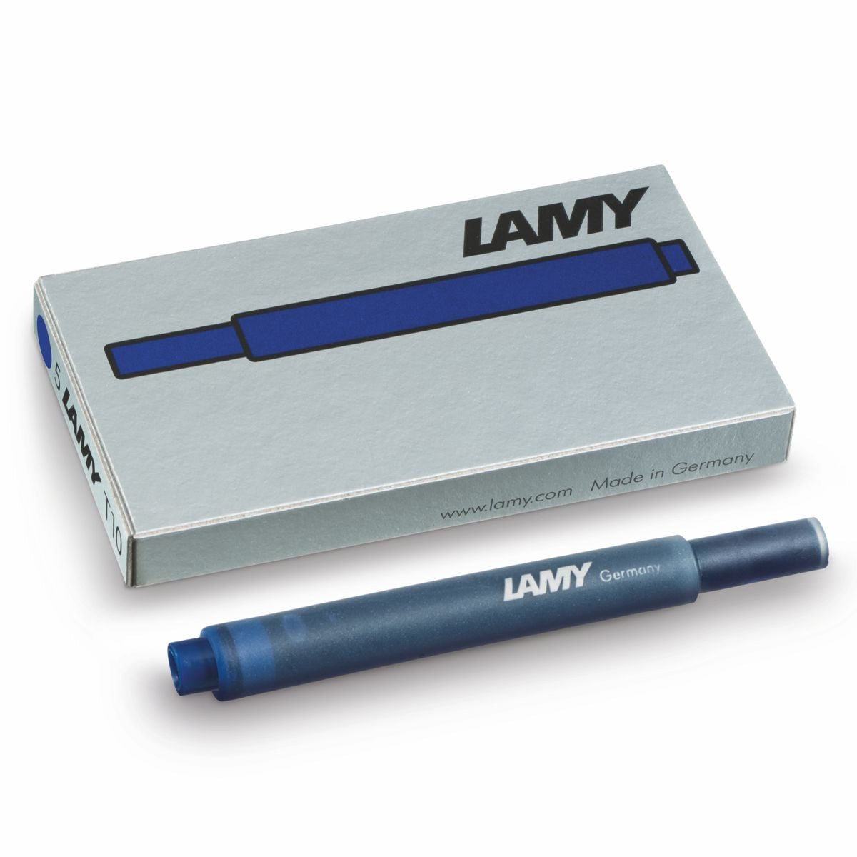 LAMY Tintenpatronen T10 blau-schwarz 5 Stück