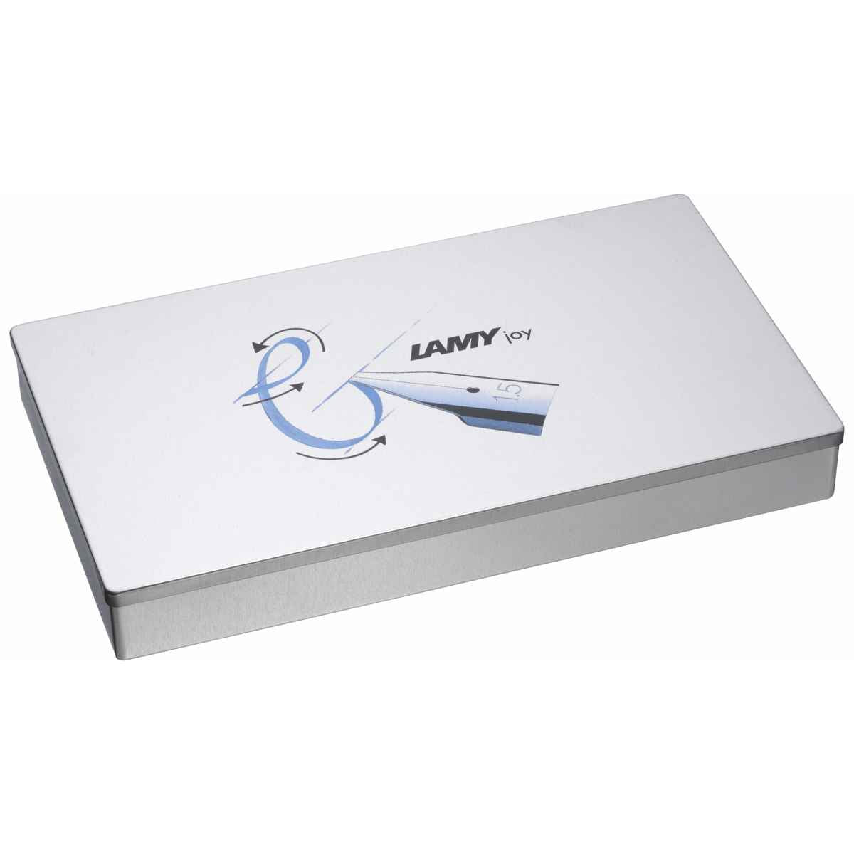 LAMY Füllhalter joy Set 015 1,1mm 1,5mm 1,9mm schwarz hochglänzend mit Patronen