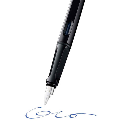 LAMY Füllhalter joy Set 015 1,1mm 1,5mm 1,9mm schwarz hochglänzend mit Patronen