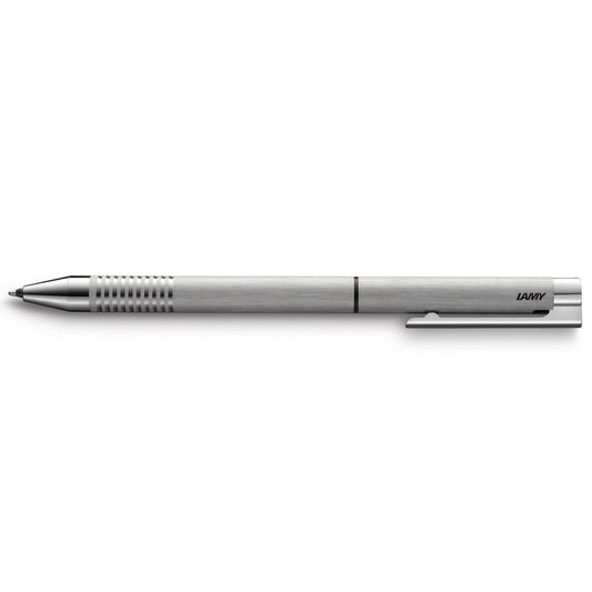 LAMY Mehrsystemschreiber logo twin pen 606 Edelstahl brushed