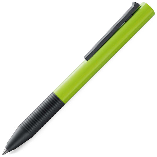 LAMY Tintenroller tipo  K 337 hochglanz lime / schwarz, Mine blau