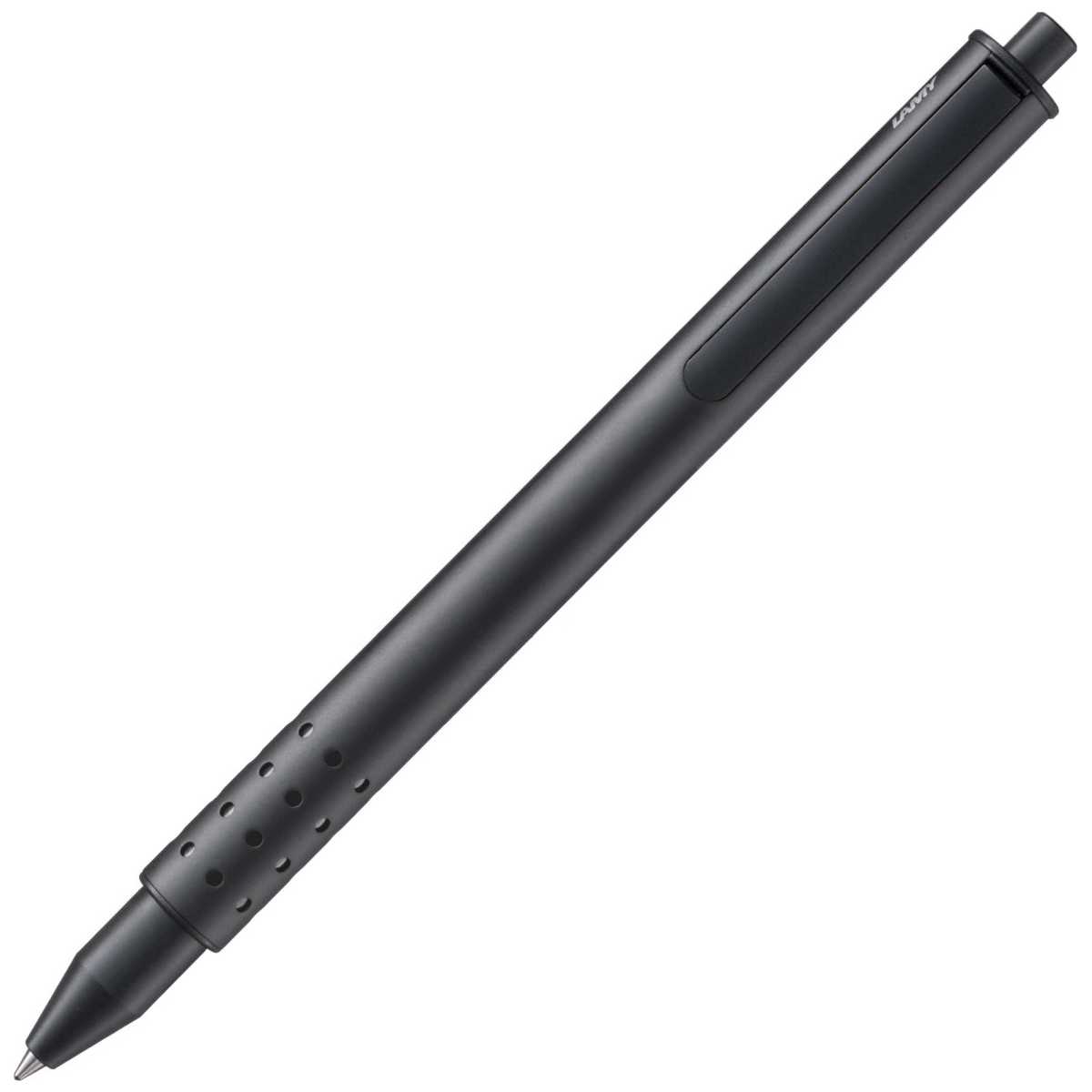 LAMY Tintenroller swift 330 matt schwarz Geschenkset + Echtleder Etui