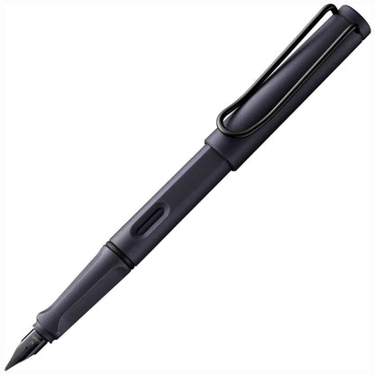 LAMY Füllhalter safari 0E2 steel black Feder M