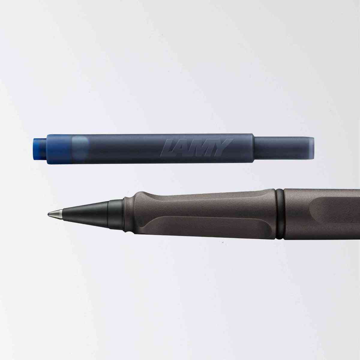 LAMY Tintenroller safari 617 Roll-ink umbra für Tintenpatrone T10