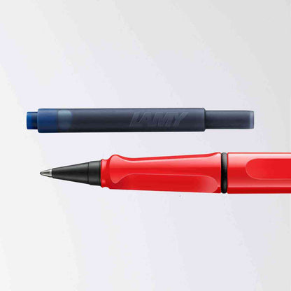 LAMY Tintenroller safari 616 Roll-ink red für Tintenpatrone T10