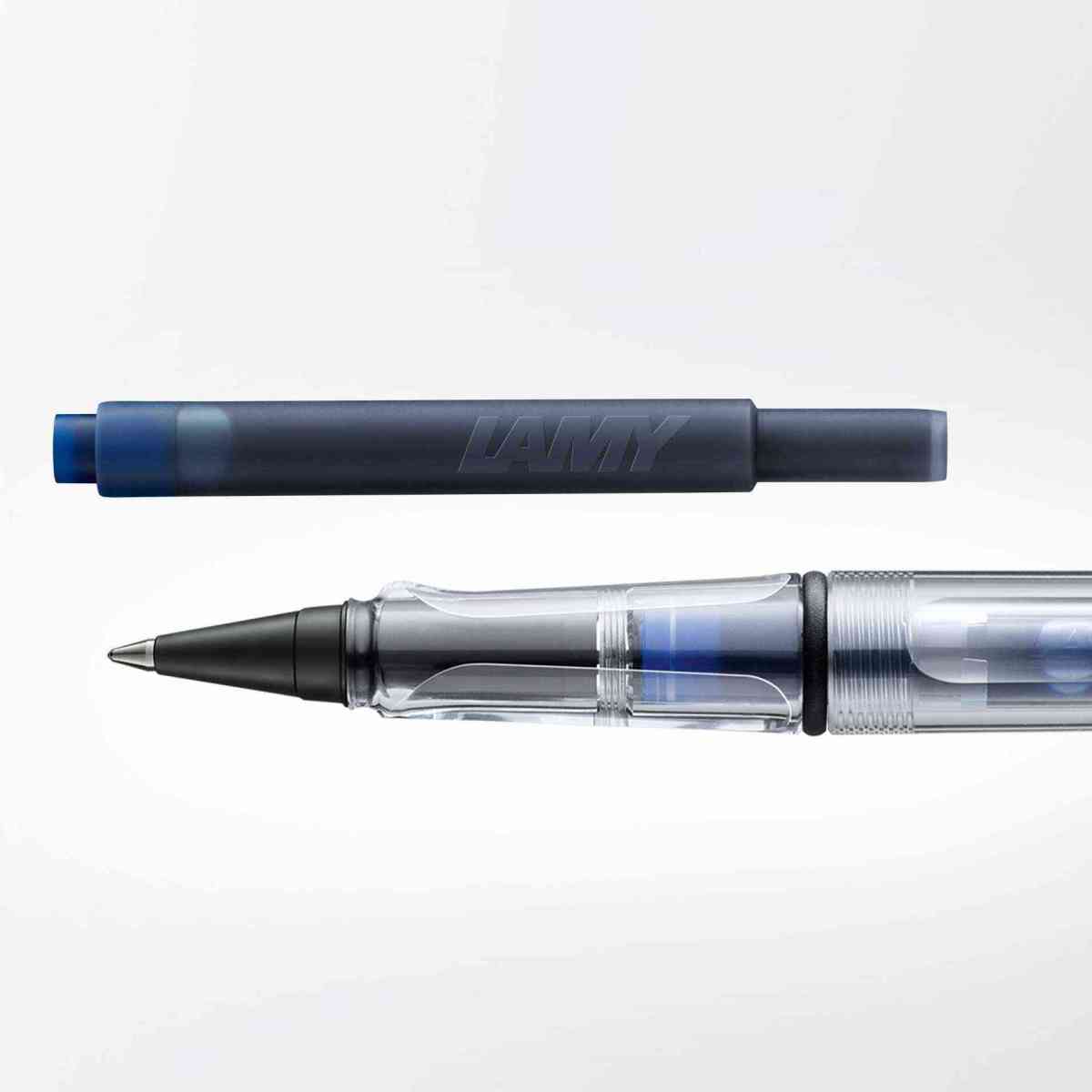 LAMY Tintenroller safari 612 Roll-ink vista transparent für Tintenpatrone T10