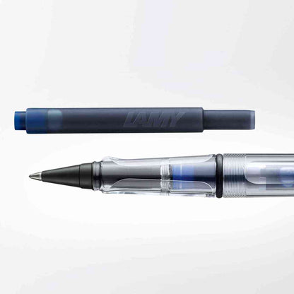 LAMY Tintenroller safari 612 Roll-ink vista transparent für Tintenpatrone T10