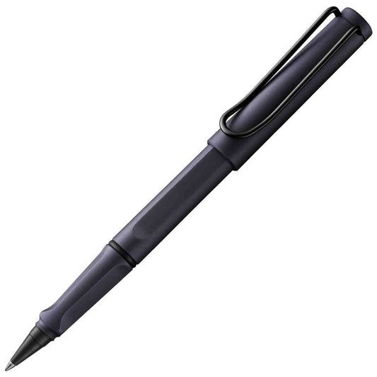 LAMY Tintenroller safari 6E2 Roll-ink steel black für Tintenpatrone T10