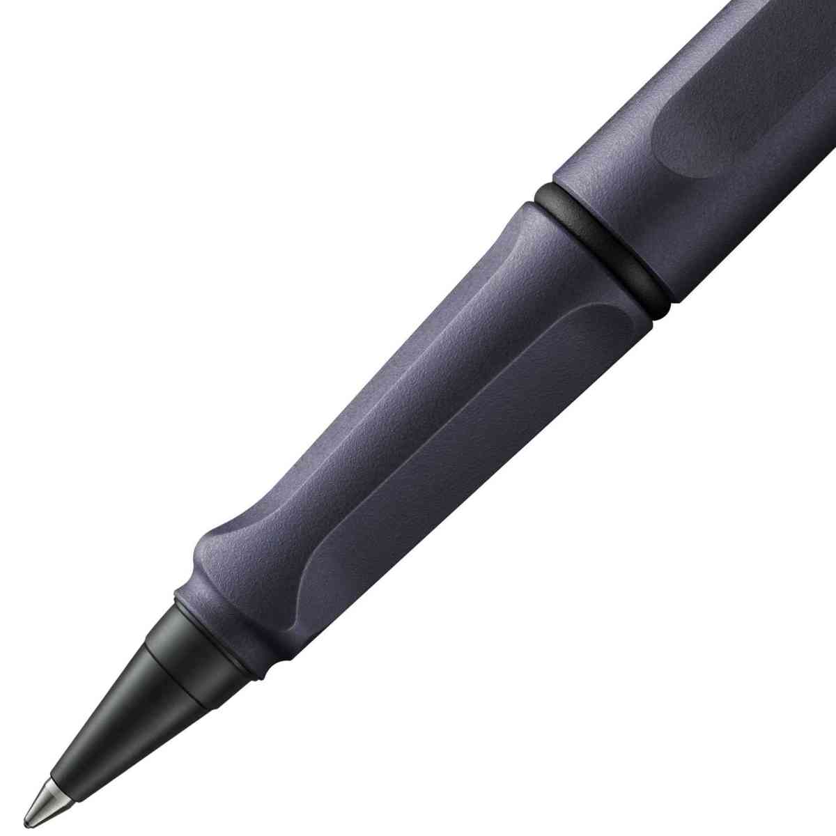 LAMY Tintenroller safari 6E2 Roll-ink steel black für Tintenpatrone T10