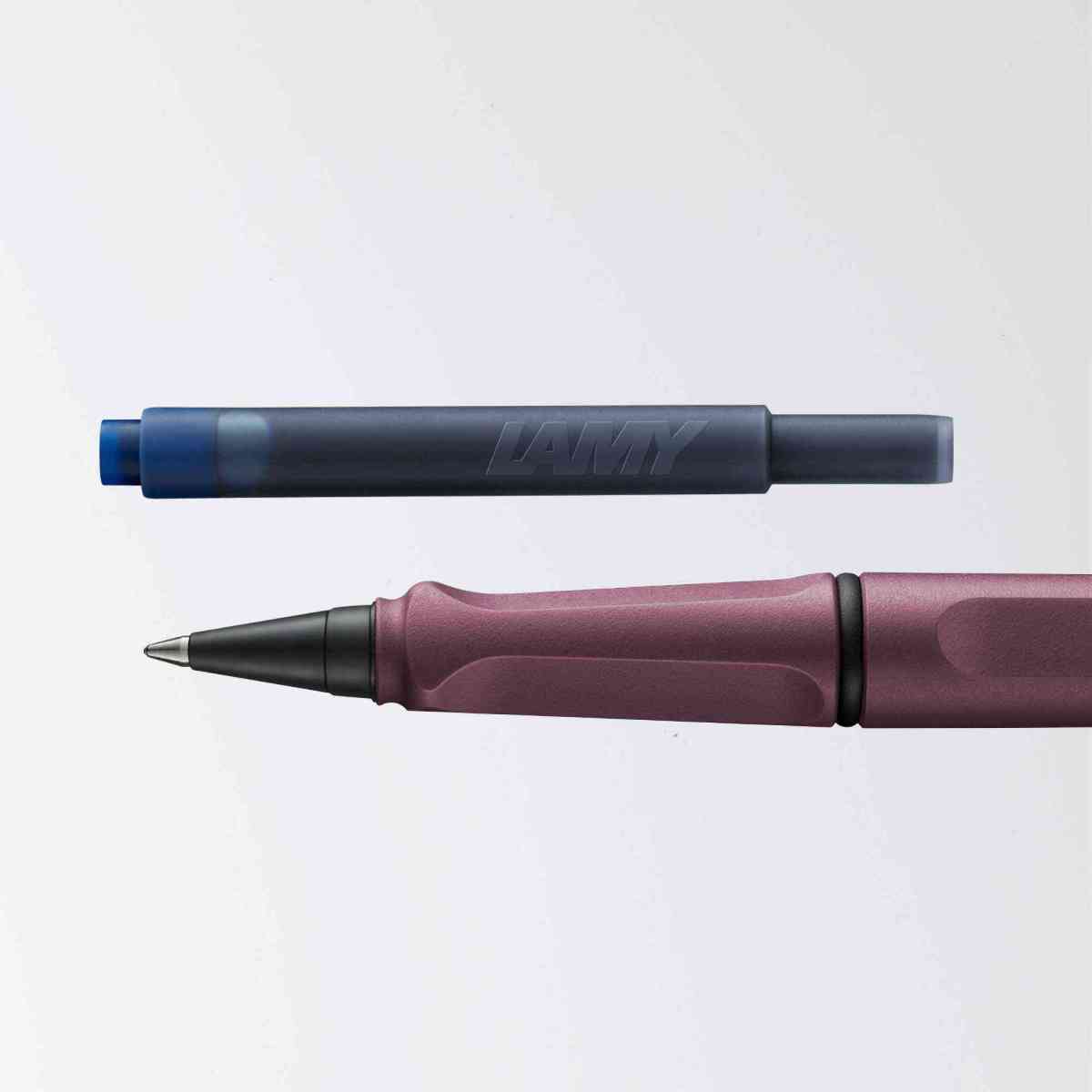 LAMY Tintenroller safari 6E3 Roll-ink scarlet für Tintenpatrone T10