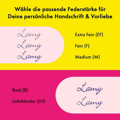 LAMY Füllhalter safari 0C9 neonpink Feder M