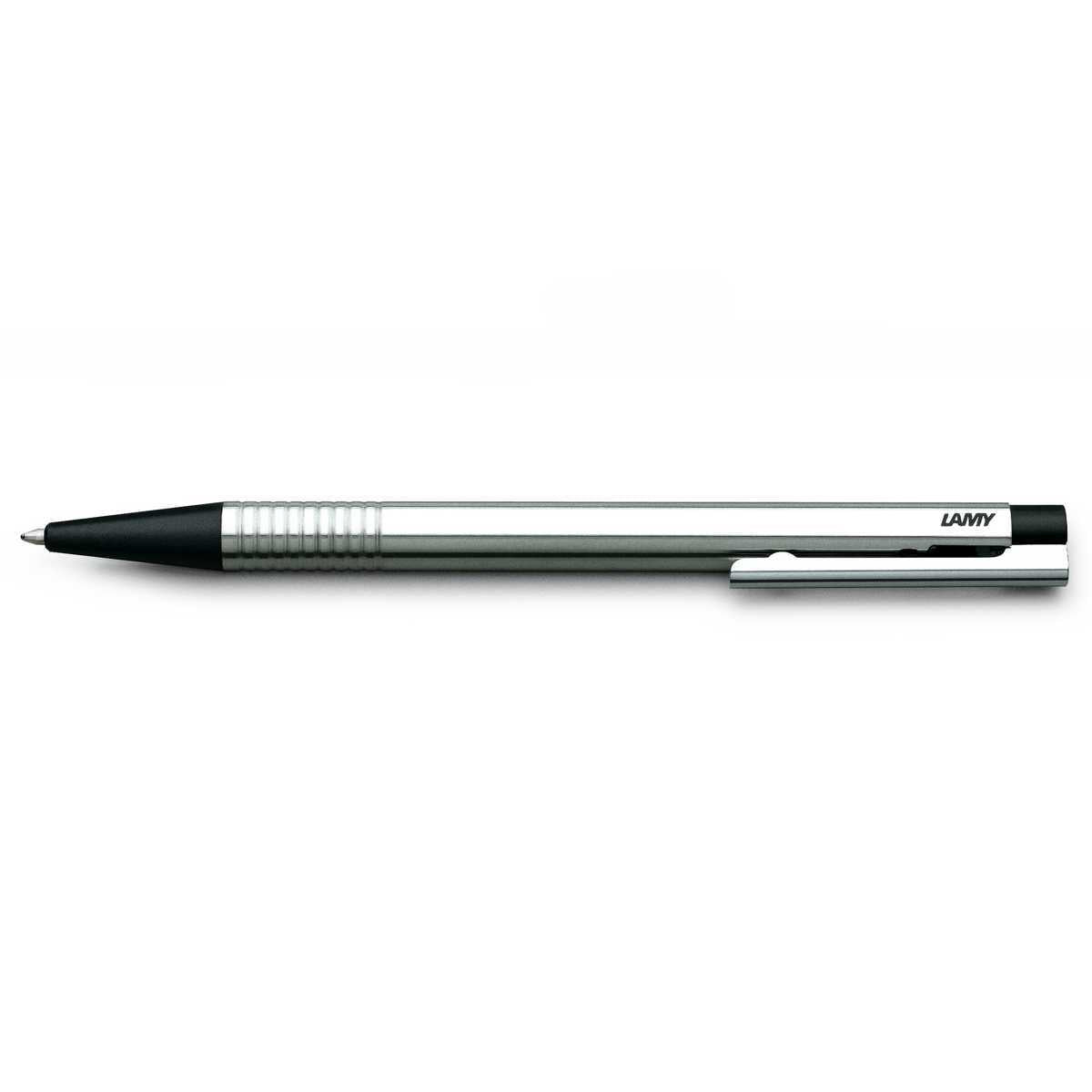 LAMY Kugelschreiber logo 205 Edelstahl matt / schwarz