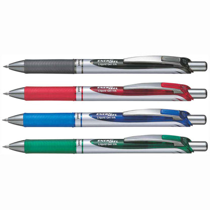 PENTEL Liquid Gelschreiber 07 EnerGel BL77 | 4 Farben classic