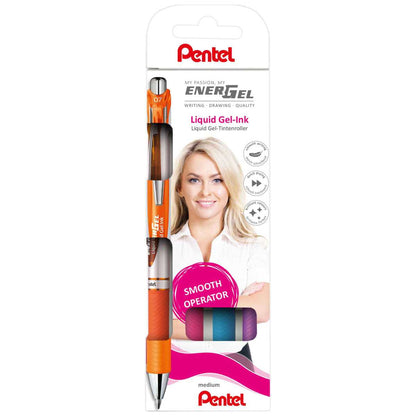 PENTEL Liquid Gelschreiber 07 EnerGel BL77 | 4 Farben COL
